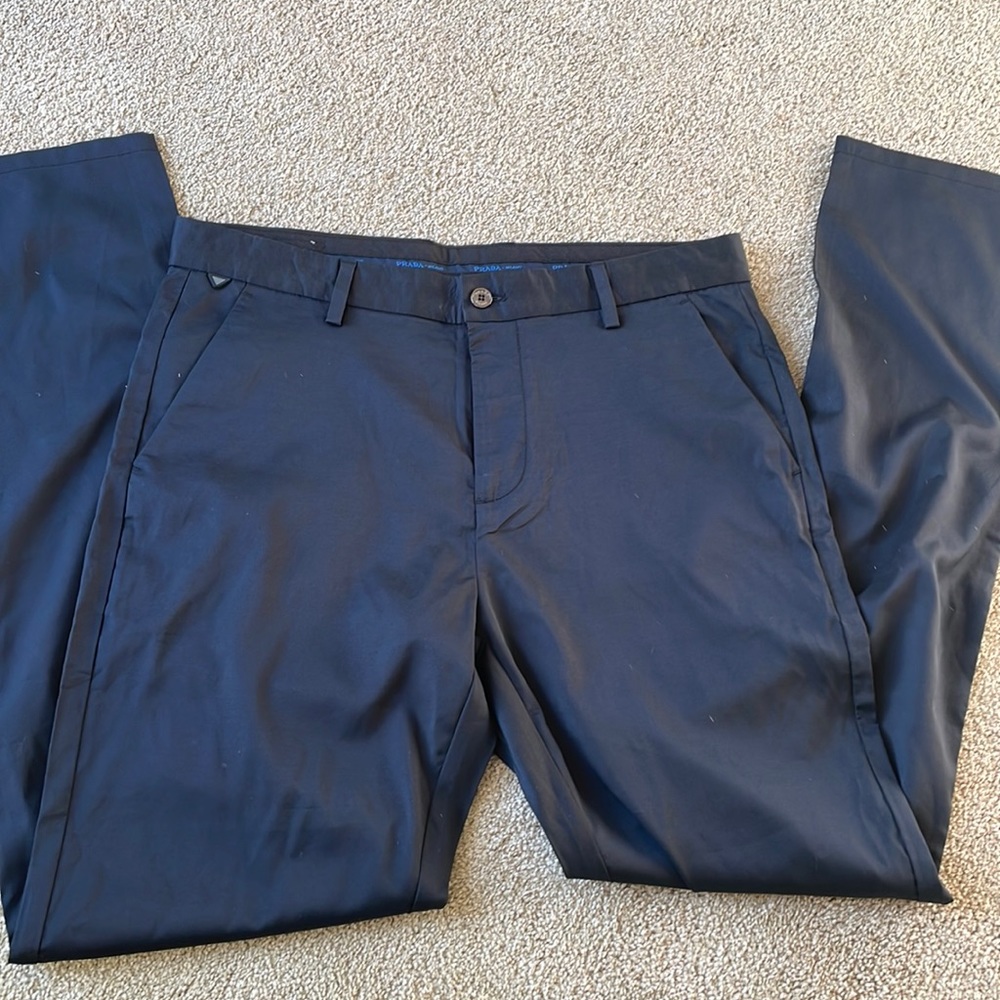 Prada Navy Blue Men’s Pants
